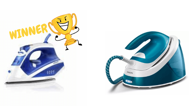 Noise steam iron vs steam generator iron 