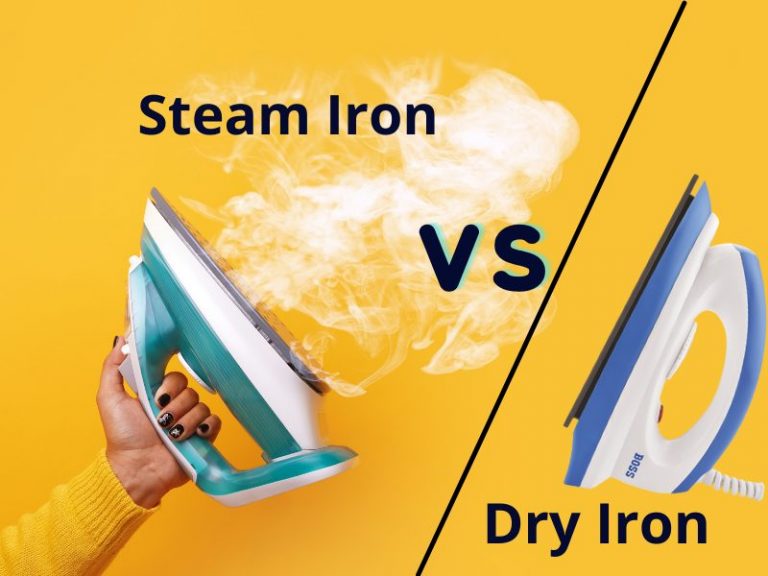 Steam iron vs. dry iron