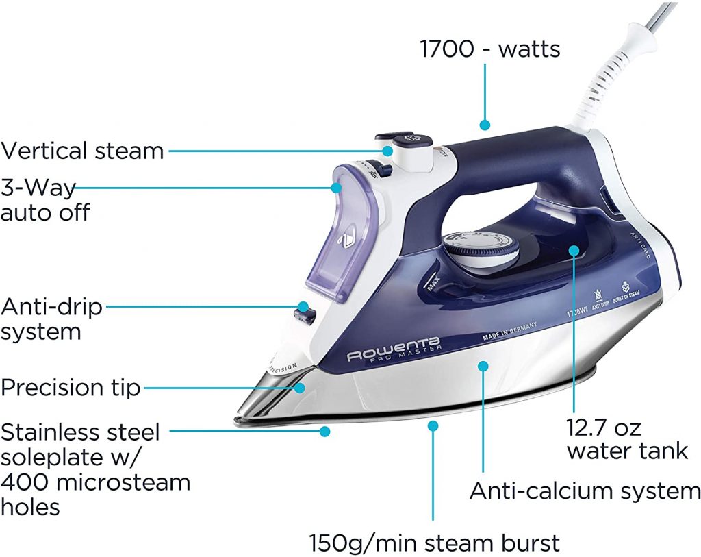 Rowenta DW8080 steam iron