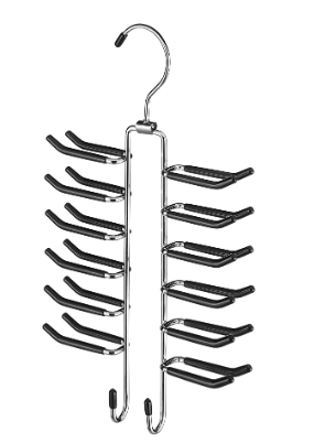 Tie hanger organizer