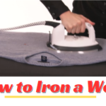 How to iron a wool