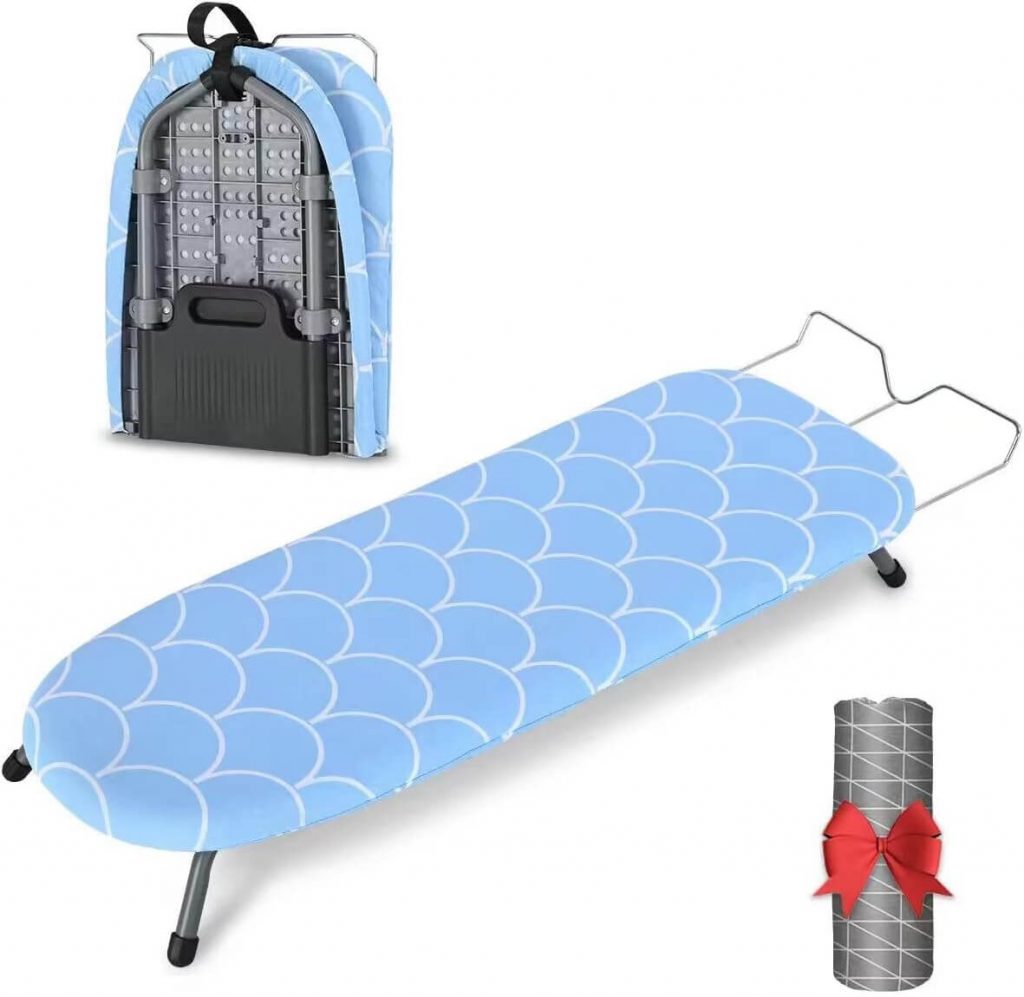 Portable Iron Board with Iron Rest